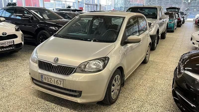 Käytetty Skoda Citigo Ambition 75 HP (55 kW) 2012 Ruskea Viistoperä