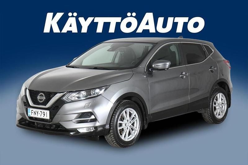 Harmaa Käytetty 2019 Nissan Qashqai N-Connecta Katumaasturi | 16 600 € (Hyvä tarjous) - Kuva 1/4