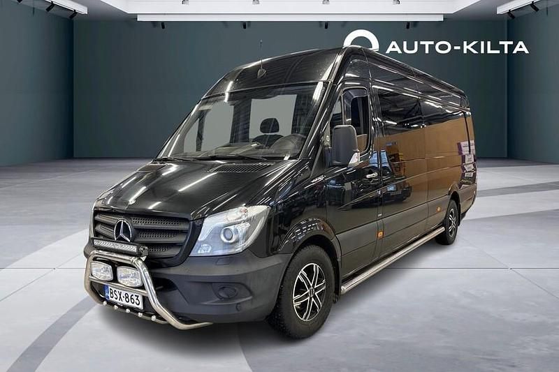 Musta Käytetty 2015 Mercedes Sprinter Van | 33 900 € (Hyvä tarjous) - Kuva 1/4
