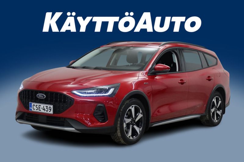 Punainen Käytetty 2024 Ford Focus Active Farmari | 34 890 € - Kuva 1/4