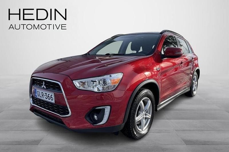 Käytetty Mitsubishi ASX 114 HP (83 kW) 2017 Punainen Katumaasturi
