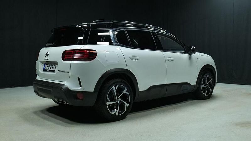 Käytetty Citroën C5 Aircross Shine 224 HP (164 kW) 2020 Valkoinen Katumaasturi