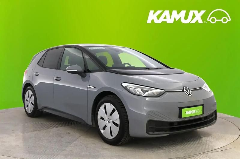 Hopea / harmaa Käytetty 2021 VW ID.3 Pro Performance Viistoperä | 19 690 € (Hyvä tarjous) - Kuva 1/4