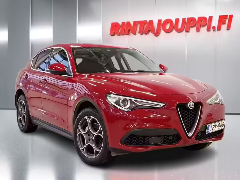 Punainen Käytetty 2017 Alfa Romeo Stelvio Super Katumaasturi | 25 480 € - Kuva 1/3