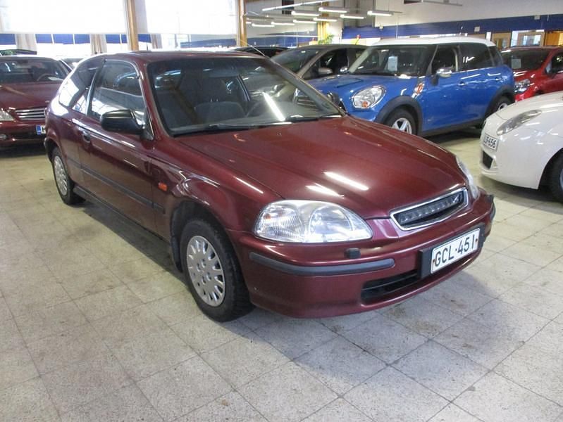 Punainen Käytetty 1997 Honda Civic Viistoperä | 1 690 € - Kuva 1/4