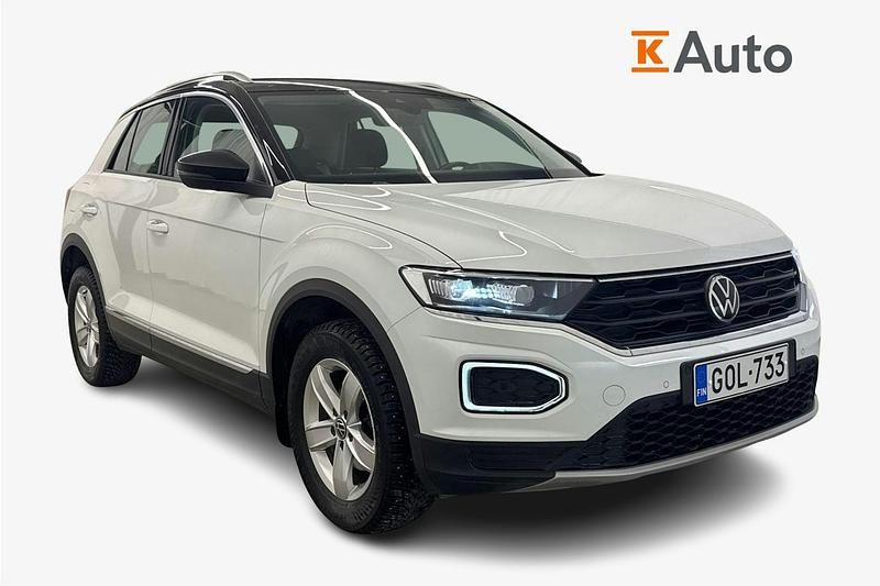Valkoinen Käytetty 2021 VW T-Roc Sportline Katumaasturi | 26 450 € (Perustarjous) - Kuva 1/1
