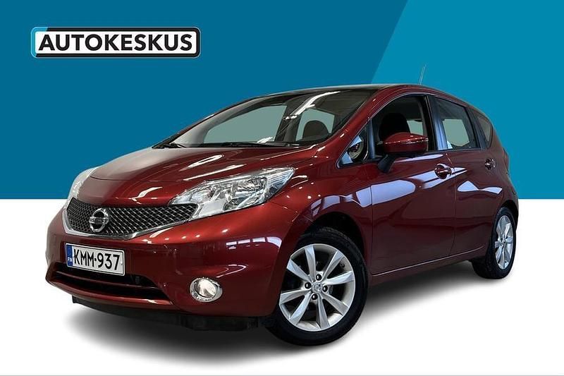 Punainen Käytetty 2013 Nissan Note Pack Tila-auto | 6 590 € (Perustarjous) - Kuva 1/2