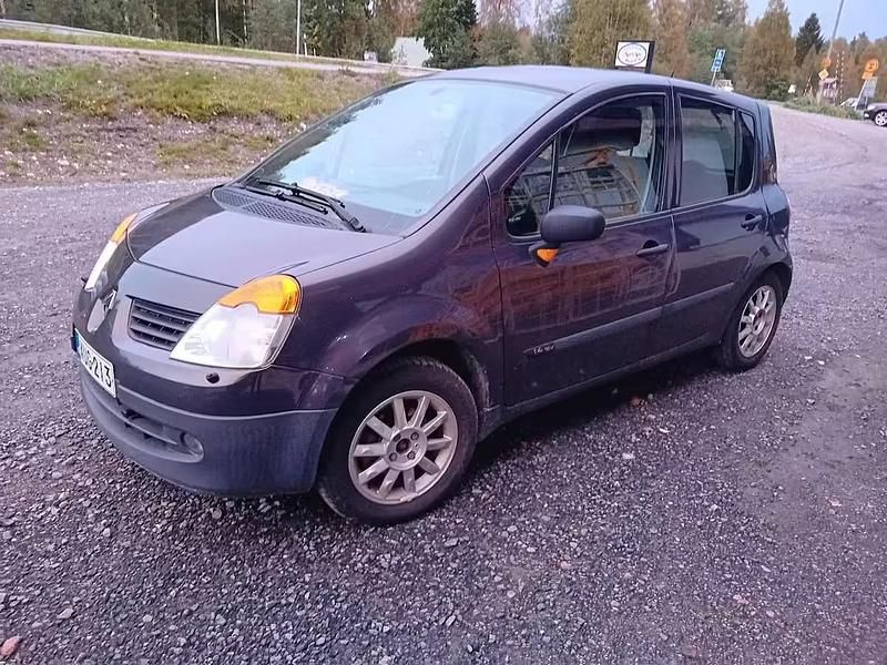 Harmaa Käytetty 2005 Renault Modus Tila-auto | 3 990 € - Kuva 1/4