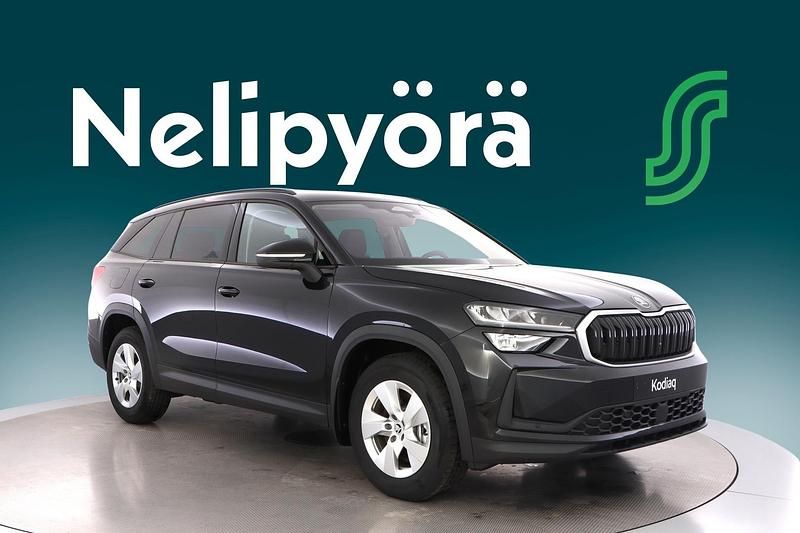 Uusi Skoda Kodiaq Selection 150 HP (110 kW) 2025 Musta Katumaasturi