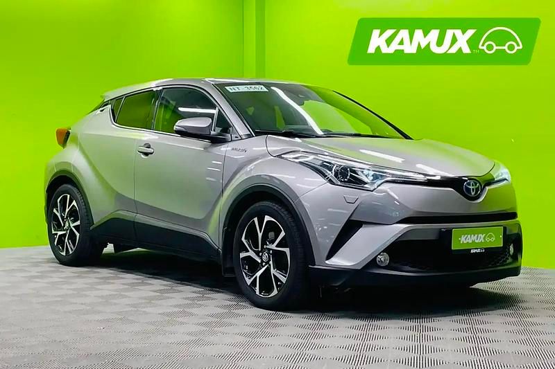 Hopea / harmaa Käytetty 2018 Toyota C-HR Style Katumaasturi | 18 900 € - Kuva 1/4