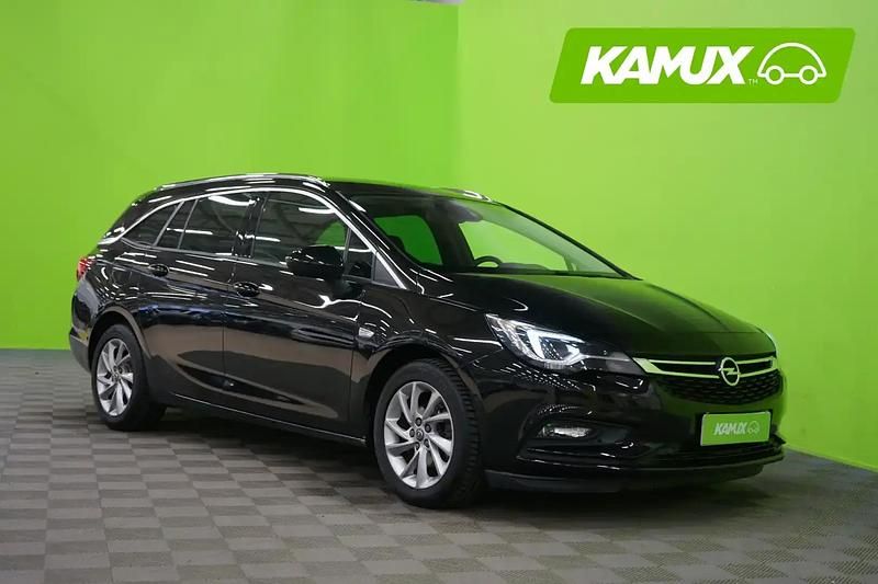Musta Käytetty 2018 Opel Astra Innovation Farmari | 9 490 € (Hyvä tarjous) - Kuva 1/4