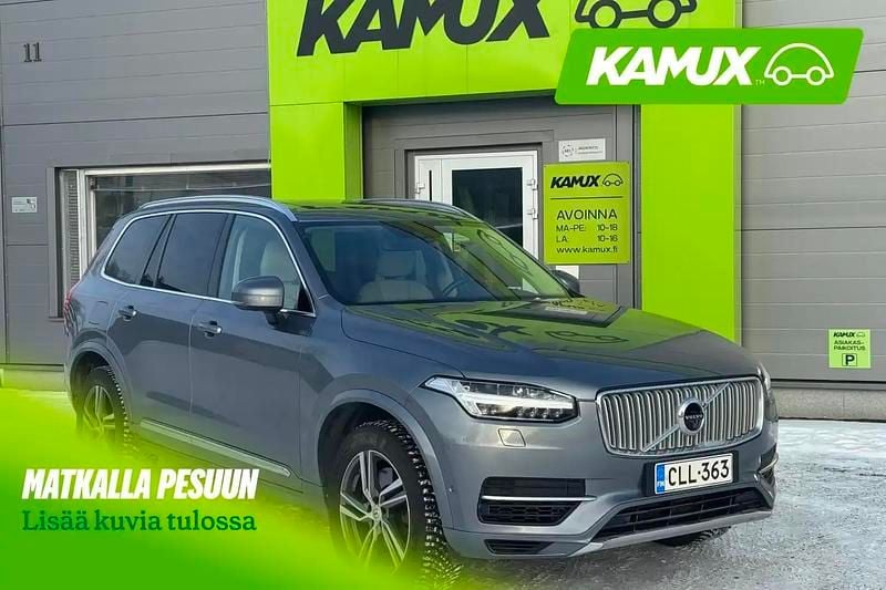 Käytetty Volvo XC90 320 HP (235 kW) 2016 Hopea / harmaa Katumaasturi