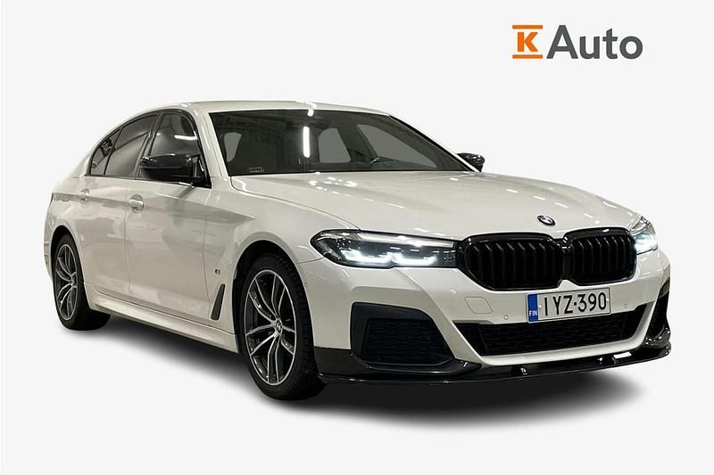 Käytetty BMW 520 M Sport 198 HP (145 kW) 2021 Valkoinen Sedan