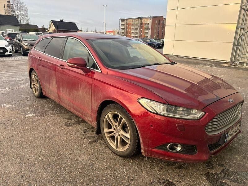 Punainen Käytetty 2016 Ford Mondeo Business Edition Farmari | 6 800 € (Hyvä tarjous) - Kuva 1/4