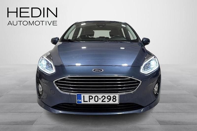 Käytetty Ford Fiesta Titanium 124 HP (91 kW) 2021 Sininen Viistoperä