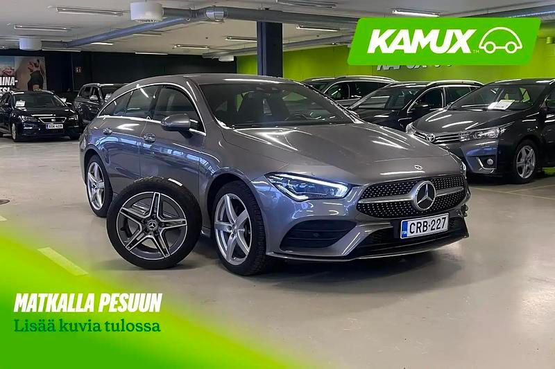 Hopea / harmaa Käytetty 2023 Mercedes CLA250e Shooting Brake Business Farmari | 30 990 € - Kuva 1/4