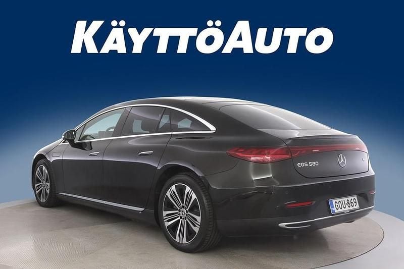 Käytetty Mercedes EQS580 Electric Art 400 kW (544 HP) 2021 Musta Sedan
