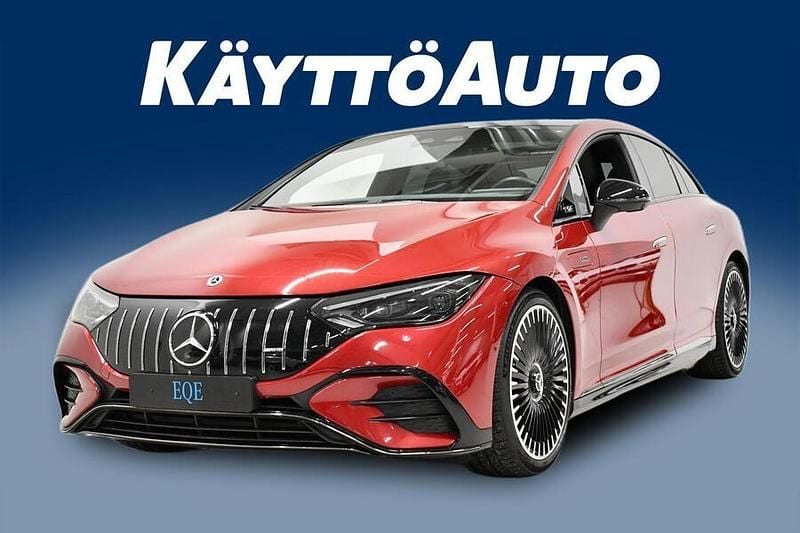 Punainen Käytetty 2023 Mercedes EQE AMG 43 AMG Sedan | 64 900 € (Perustarjous) - Kuva 1/4