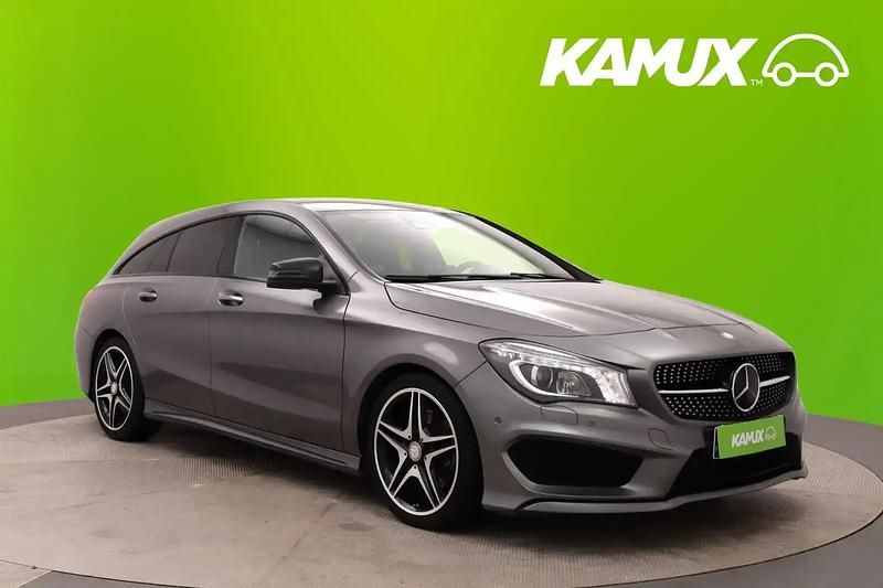 Hopea / harmaa Käytetty 2015 Mercedes CLA220 Shooting Brake Business Farmari | 16 940 € - Kuva 1/4