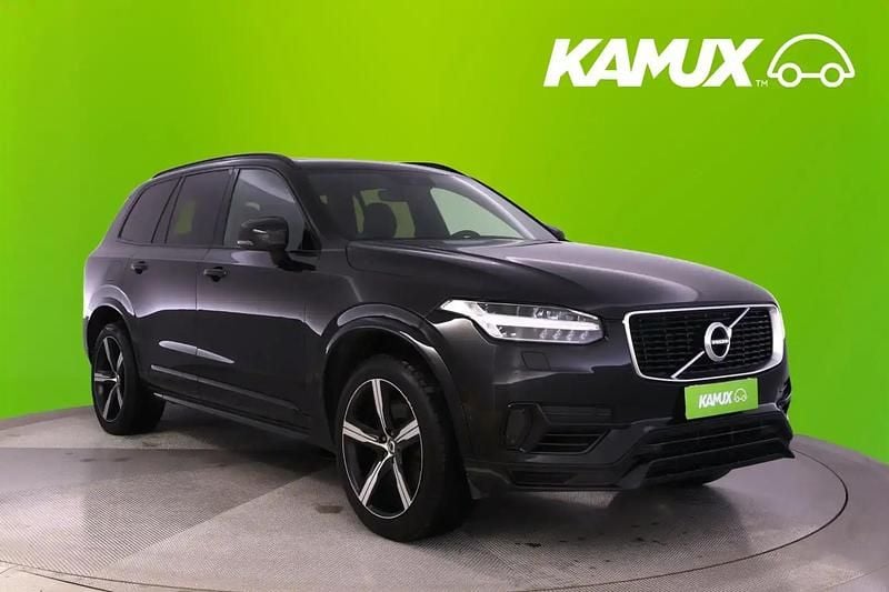 Käytetty Volvo XC90 R-Design 320 HP (235 kW) 2016 Musta Katumaasturi