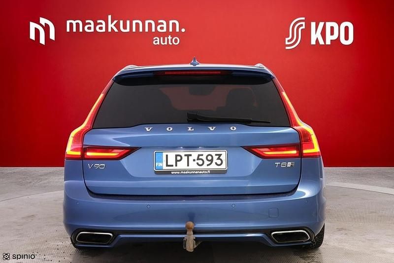 Käytetty Volvo V90 R-Design 320 HP (235 kW) 2018 Sininen Farmari