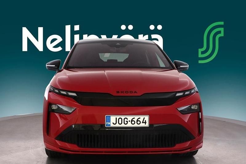 Käytetty Skoda Enyaq iV SportLine 210 kW (286 HP) 2025 Punainen Katumaasturi