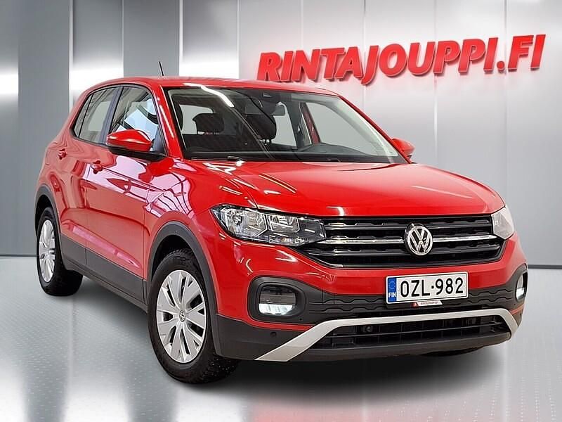 Käytetty VW T-Cross 116 HP (85 kW) 2020 Punainen Katumaasturi