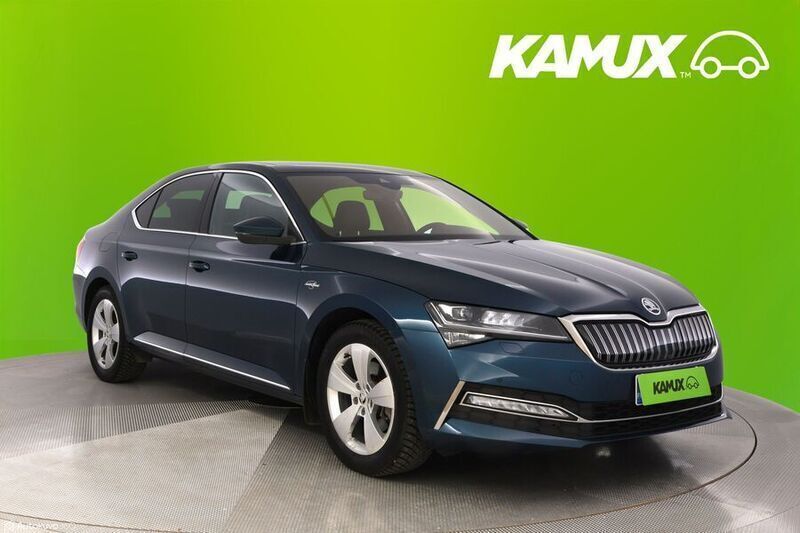 Sininen Käytetty 2021 Skoda Superb LAURIN & KLEMENT Sedan | 26 700 € (Perustarjous) - Kuva 1/3