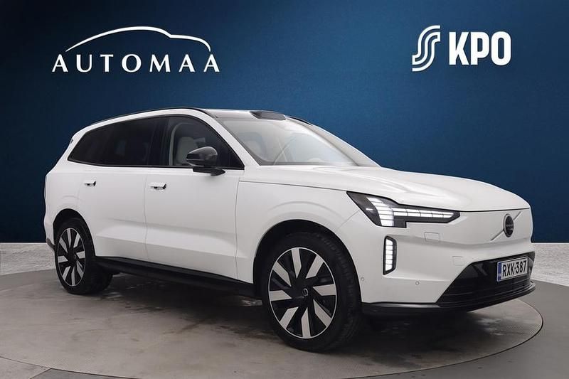Uusi Volvo EX90 Ultra 300 kW (408 HP) 2025 Valkoinen Katumaasturi