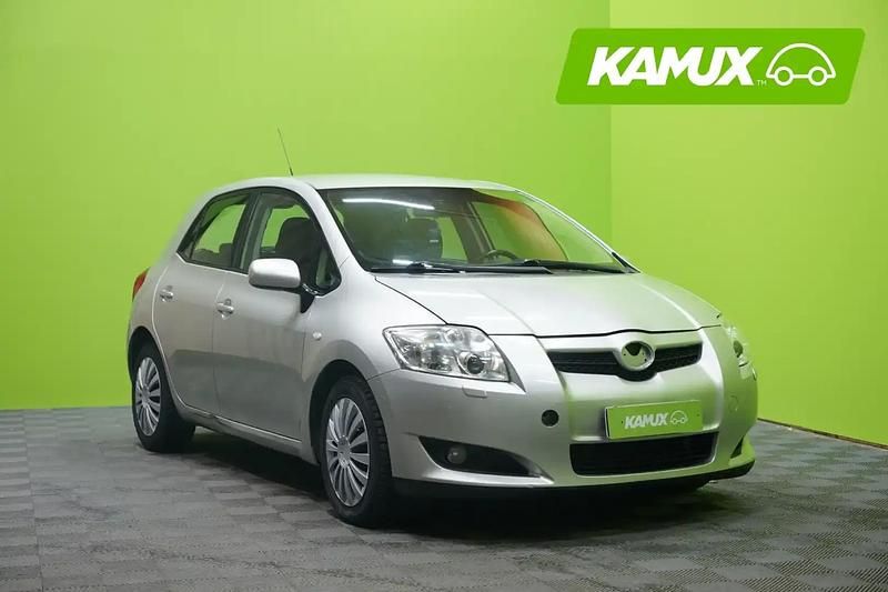 Käytetty Toyota Auris Sol 124 HP (91 kW) 2007 Hopea / harmaa Viistoperä