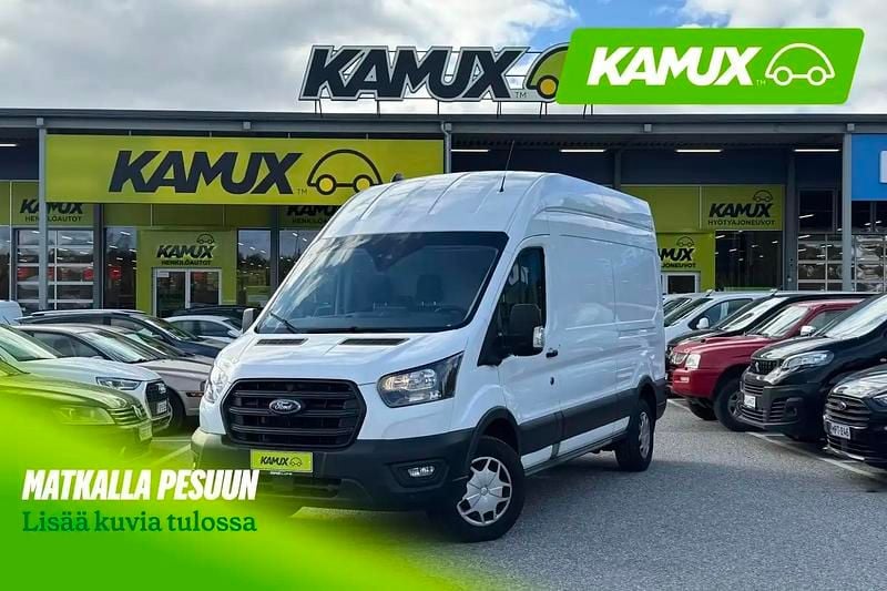 Valkoinen Käytetty 2024 Ford Transit Trend Van | 35 490 € (Kallis) - Kuva 1/4