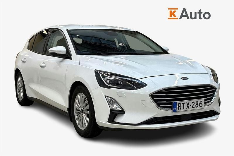 Käytetty Ford Focus Trend 125 HP (91 kW) 2019 Valkoinen Viistoperä
