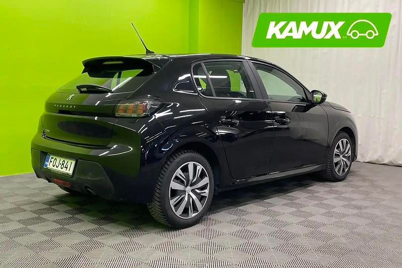 Käytetty Peugeot 208 Active 75 HP (55 kW) 2020 Musta Viistoperä