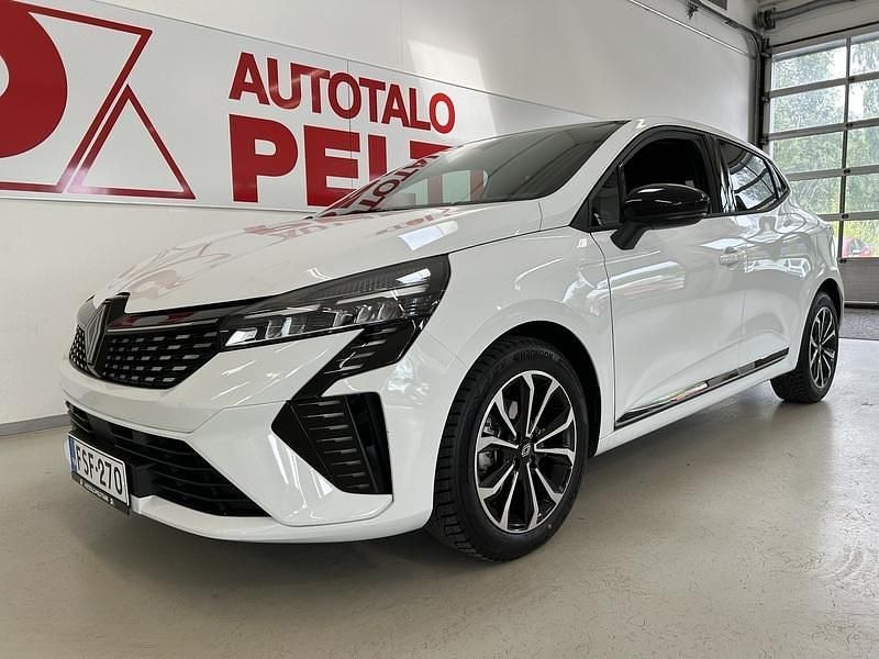 Valkoinen Uusi 2025 Renault Clio V Techno Viistoperä | 19 900 € (Perustarjous) - Kuva 1/4