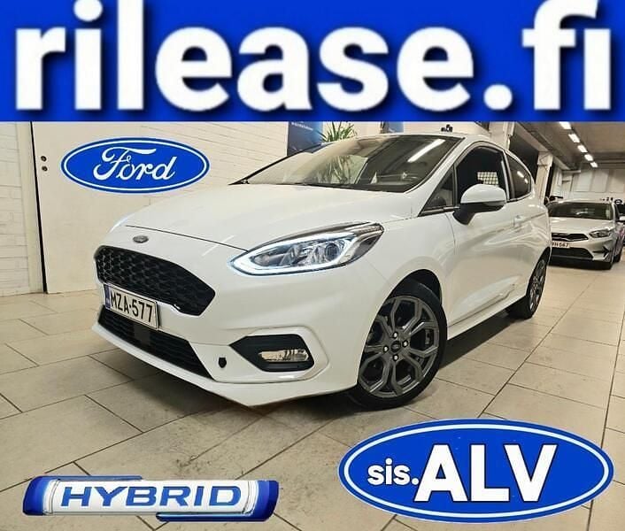 Valkoinen Käytetty 2021 Ford Fiesta Sport Viistoperä | 11 850 € (Hyvä tarjous) - Kuva 1/4
