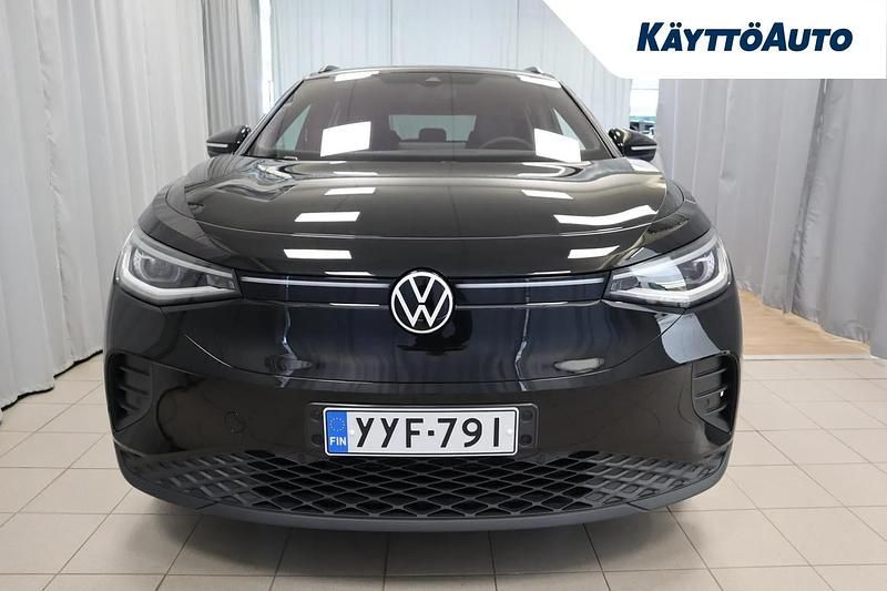 Uusi VW ID.4 Pro 210 kW (286 HP) 2025 Grenadilla black met Katumaasturi