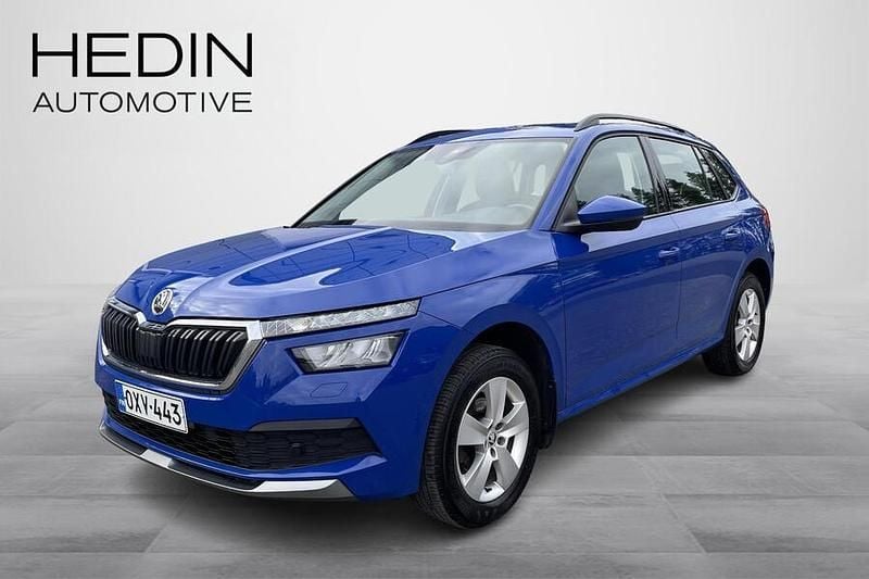 Sininen Käytetty 2020 Skoda Kamiq Ambition Katumaasturi | 14 690 € (Hyvä tarjous) - Kuva 1/4