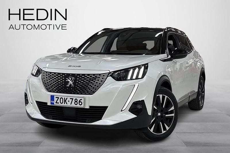 Valkoinen Käytetty 2020 Peugeot e-2008 GTi Katumaasturi | 15 850 € (Perustarjous) - Kuva 1/4