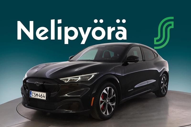 Musta Käytetty 2021 Ford Mustang Mach-E Katumaasturi | 34 450 € (Hieman kallis) - Kuva 1/3
