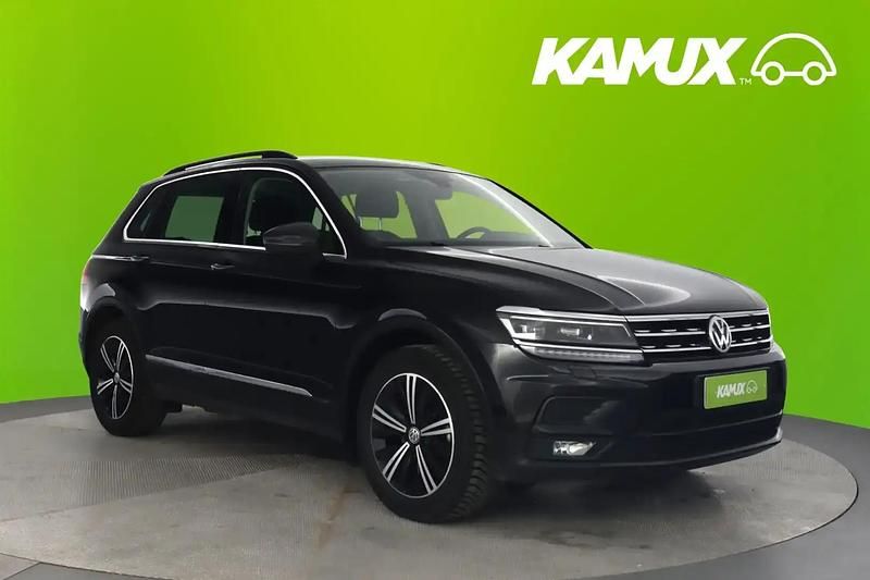 Musta Käytetty 2018 VW Tiguan Comfortline Katumaasturi | 21 500 € (Hyvä tarjous) - Kuva 1/4