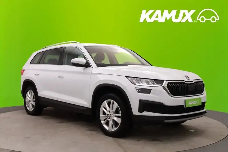 Valkoinen Käytetty 2022 Skoda Kodiaq Ambition Katumaasturi | 34 390 € (Hyvä tarjous) - Kuva 1/4