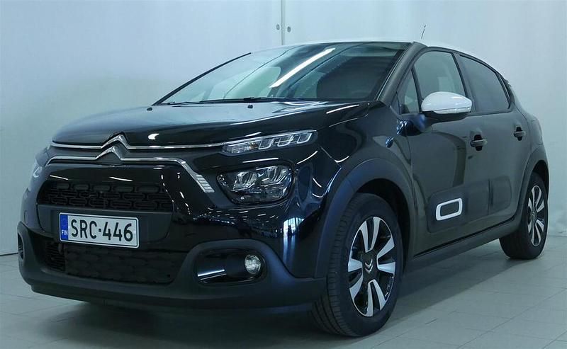 Musta Käytetty 2024 Citroën C3 PureTech Viistoperä | 23 700 € - Kuva 1/4