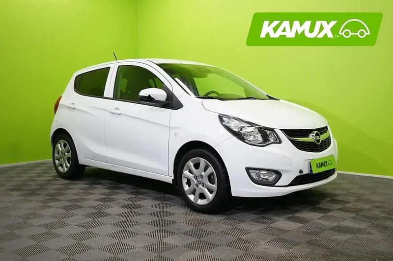 Käytetty Opel Karl Enjoy 75 HP (55 kW) 2015 Valkoinen Viistoperä