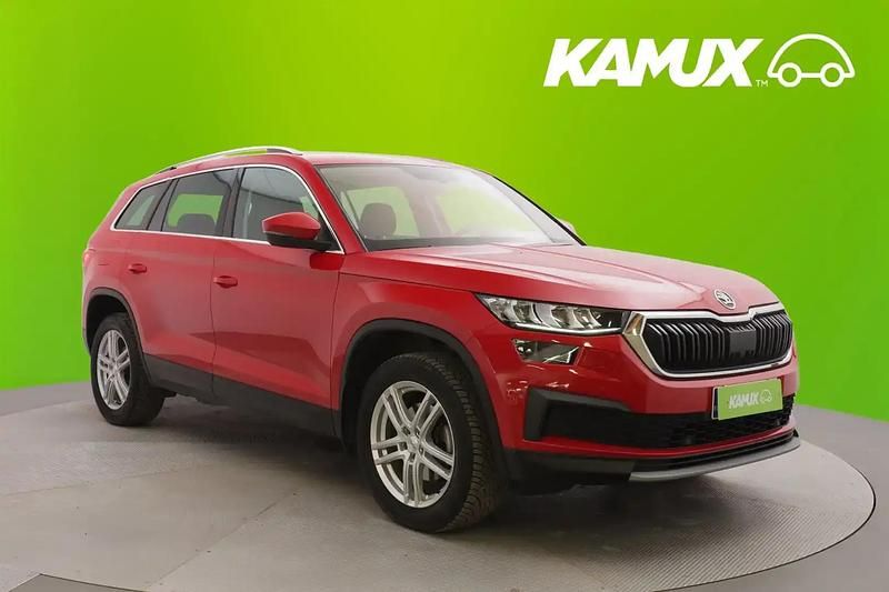 Käytetty Skoda Kodiaq Ambition 150 HP (110 kW) 2022 Punainen Katumaasturi