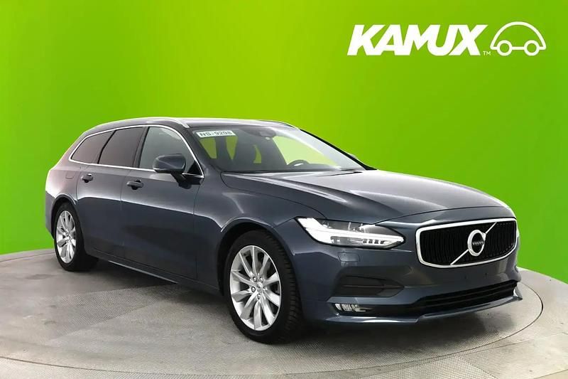 Sininen Käytetty 2020 Volvo V90 Momentum Farmari | 25 490 € (Hyvä tarjous) - Kuva 1/4