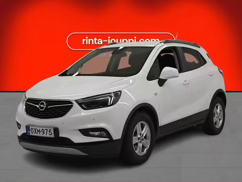 Valkoinen Käytetty 2018 Opel Mokka X Enjoy Katumaasturi | 17 490 € (Perustarjous) - Kuva 1/4