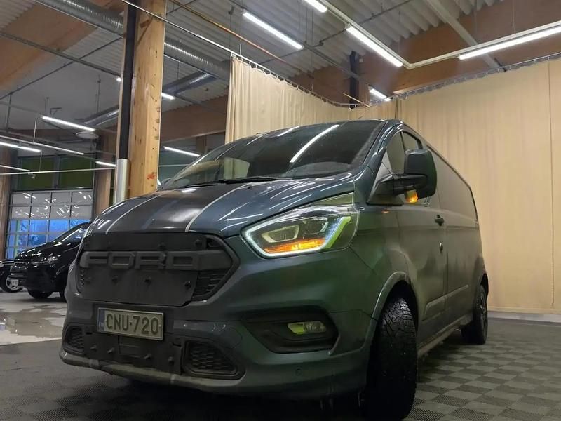 Käytetty Ford Transit Custom Sport 185 HP (136 kW) 2019 Sininen Van