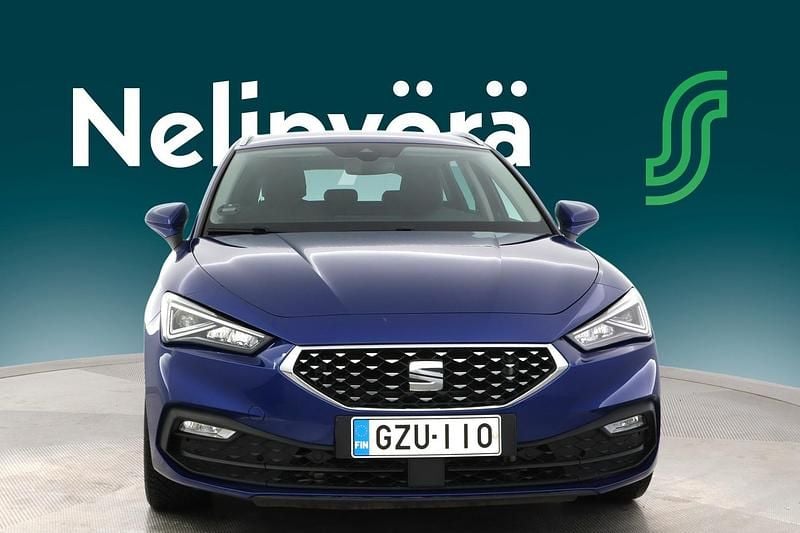 Käytetty Seat Leon XCELLENCE 204 HP (150 kW) 2021 Sininen Farmari