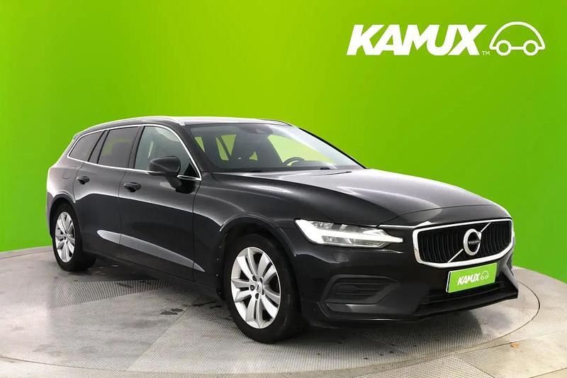 Black solid / solid Käytetty 2019 Volvo V60 Business Edition Farmari | 17 880 € (Supertarjous) - Kuva 1/4