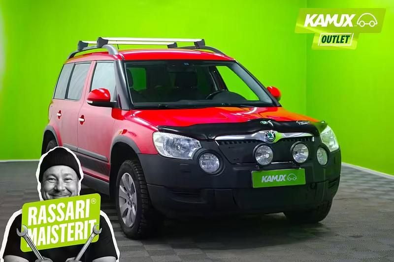 Käytetty Skoda Yeti Adventure 140 HP (102 kW) 2011 Punainen Katumaasturi